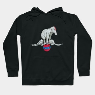 circus elephant Hoodie